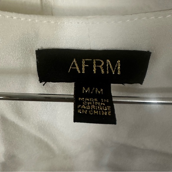 AFRM White Blouse - Picture 3 of 4